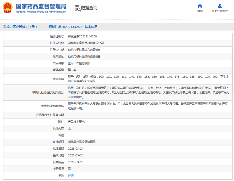 科護康醫用***次性防護服I型 、II型1.png